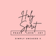 Load image into Gallery viewer, Holy Spirit Peace Love Joy Shirt