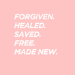 Load image into Gallery viewer, FORGIVEN. HEALED. SAVED. Shirt