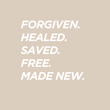 Load image into Gallery viewer, FORGIVEN. HEALED. SAVED. Shirt