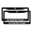 Load image into Gallery viewer, In God We Trust | Christian License Plate Frame