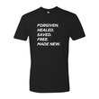Load image into Gallery viewer, FORGIVEN. HEALED. SAVED. Shirt