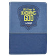 Load image into Gallery viewer, 365 Days to Knowing God for Guys Devotional Faux Leather Edition