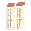 Load image into Gallery viewer, Spanish Christian 8X2inch Bookmark with the Books of the Bible Packs | Marcador en Español con Los Libros De La Biblia