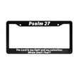 Load image into Gallery viewer, Psalm 27 The Lord is my Light and my Salvation | Christian License Plate Frame