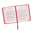 Load image into Gallery viewer, Personalized Custom Text Your Name The One-Minute Devotions for Girls Pink Faux Leather Devotional