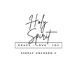 Load image into Gallery viewer, Holy Spirit Peace Love Joy Shirt