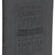 Load image into Gallery viewer, Strong & Courageous Joshua 1:9 Gray 2025 Executive Planner