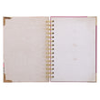 Load image into Gallery viewer, Trust in the LORD Proverbs 3:5 Floral Wirebound Journal