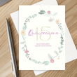 Load image into Gallery viewer, Spanish Quinceañera 15th | 5’X7’ Birthday Card for 15 Year Old