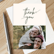 Load image into Gallery viewer, Personalized 5’X7’ Thank You Card Custom Your Photo Image Upload Your Text with 1 Image