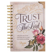 Load image into Gallery viewer, Trust in the LORD Proverbs 3:5 Floral Wirebound Journal