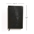 Load image into Gallery viewer, Personalized KJV Giant Print Reference Bible Charcoal LeatherTouch Red Letter