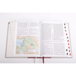 Load image into Gallery viewer, Personalized NKJV Holman Study Bible Thumb Indexed Crimson and Gray Cloth Over Board Hardcover