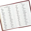 Load image into Gallery viewer, Personalized KJV Holy Bible Standard Bible Burgundy Top Grain Premium Leather Bible w/Thumb Index