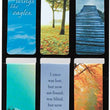 Load image into Gallery viewer, Set of 6 Nature Magnetic Bookmarks with Scripture & Words of Inspiration