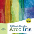 Load image into Gallery viewer, Personalized Bible RVR 1960 Biblia de Estudio Arco Iris (Spanish)