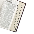 Load image into Gallery viewer, Personalized KJV Deluxe Gift Bible Dark Brown Faux Leather