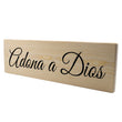 Load image into Gallery viewer, Adona a Dios Spanish Wood Decor
