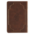 Load image into Gallery viewer, Walking With God Brown Faux Leather Devotional - David Jeremiah