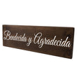Load image into Gallery viewer, Blessed And Grateful Spanish Wood Decor