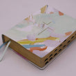 Load image into Gallery viewer, Personalized ESV The Jesus Bible Indexed Leathersoft Multi-Color/Teal
