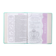 Load image into Gallery viewer, Personalized ESV My Creative Bible for Girls Teal Faux Leather Hardcover
