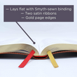 Load image into Gallery viewer, Personalized NASB Thinline Bible Leathersoft Brown 1995 Text Comfort Print