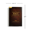 Load image into Gallery viewer, Personalized CSB The Tony Evans Bible Commentary Advancing God's Kingdom Agenda Dark Brown