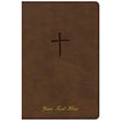 Load image into Gallery viewer, Personalized NKJV Compact Bible Brown Leathertouch