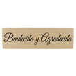 Load image into Gallery viewer, Blessed And Grateful Spanish Wood Decor