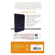 Load image into Gallery viewer, Personalized Custom Text Your Name KJV Deluxe Gift Holy Bible Navy Blue Leathersoft King James Version
