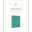 Load image into Gallery viewer, Personalized ESV Single Column Journaling Bible TruTone Teal Resplendent Cross Design