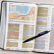 Load image into Gallery viewer, Personalized KJV Rainbow Study Bible Black LeatherTouch