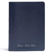 Load image into Gallery viewer, Personalized CSB She Reads Truth Bible Navy LeatherTouch