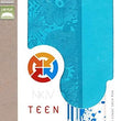 Load image into Gallery viewer, Personalized NKJV Teen Study Bible Leathersoft Blue