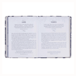 Load image into Gallery viewer, Personalized Custom Text Your Name He Walks with Me Devotional Gift Book Faux Leather