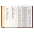 Load image into Gallery viewer, Personalized KJV Holy Bible Giant Print Full-Size Bible Burgundy Faux Leather Bible