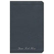 Load image into Gallery viewer, Personalized CSB Ultrathin Reference Bible Black LeatherTouch