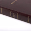 Load image into Gallery viewer, Personalized KJV Large Print Personal Size Reference Bible Burgundy LeatherTouch Red Letter Ribbon Marker