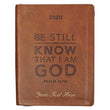 Load image into Gallery viewer, Personalized 2020 Planner Psalm 46:10 Zippered