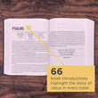 Load image into Gallery viewer, Personalized The Jesus Bible ESV Edition Cloth Over Board Gray