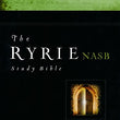 Load image into Gallery viewer, Personalized The Ryrie NAS Study Bible Bonded Leather Burgundy Red Letter Edition