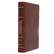 Load image into Gallery viewer, Personalized KJV Thompson Chain-Reference Bible Red Letter Large Print Brown