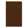 Load image into Gallery viewer, Personalized NKJV Single-Column Reference Bible Leathersoft Mahogany New King James Version
