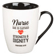 Load image into Gallery viewer, Strength & Dignity Nurse Proverbs 31:25 Mug