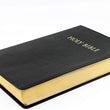 Load image into Gallery viewer, Personalized KJVER Thinline Bible/Large Print Genuine Leather Black