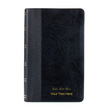 Load image into Gallery viewer, Personalized Custom Text Your Name KJV Giant Print Thumb Index Two-Tone Black Bible King James Version