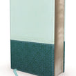 Load image into Gallery viewer, Personalized NIV Zondervan Study Bible Personal Size Leathersoft Light Blue/Turquoise