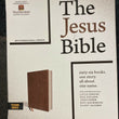 Load image into Gallery viewer, Personalized NIV The Jesus Bible Indexed Leathersoft Brown
