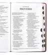 Load image into Gallery viewer, Personalized NKJV Thinline Bible Giant Print Leathersoft Brown Thumb Indexed Red Letter